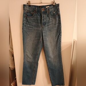 J. Crew Premium High Rise Straight Jeans 27